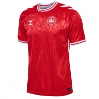 Camisa de time de futebol Dinamarca Replicas 1º Equipamento Europeu 2024 Manga Curta